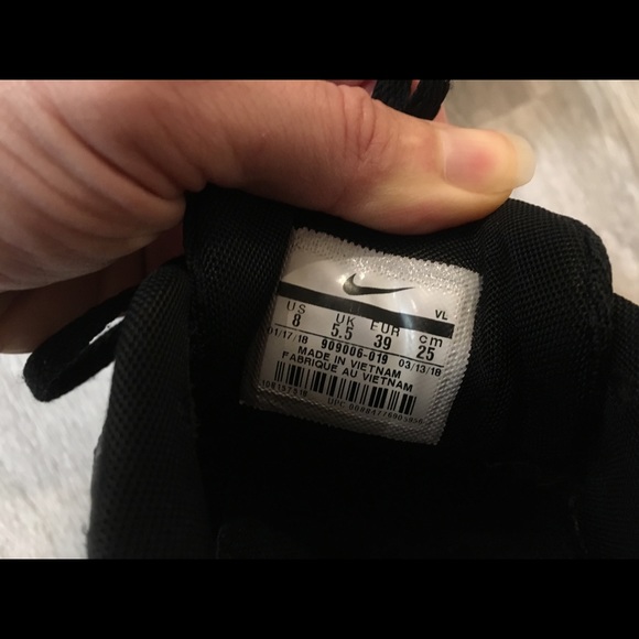 Black Nike Sneakers - Picture 5 of 6